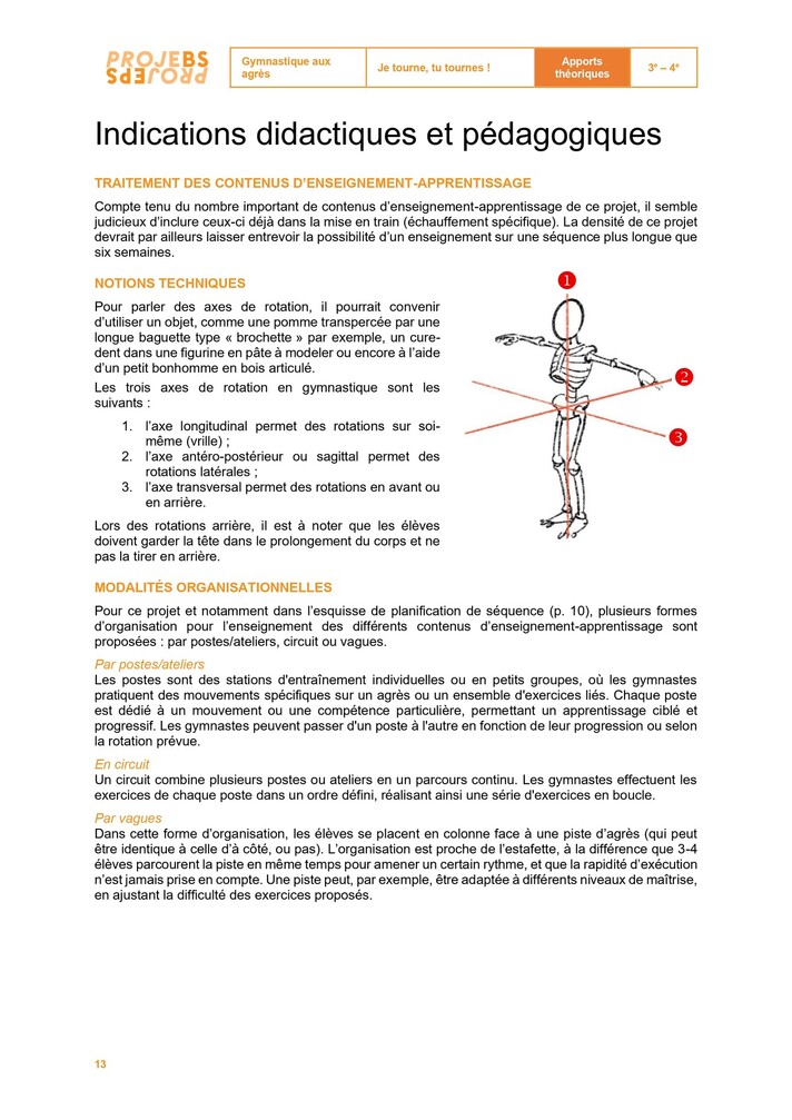 Indications didactiques et pédagogiques