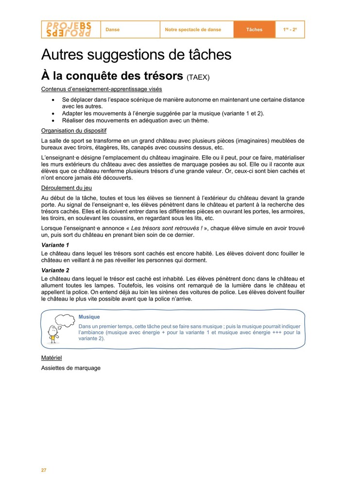 autres taches